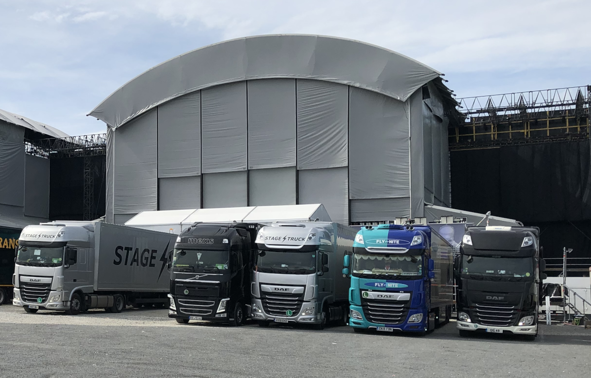 Live concert touring production